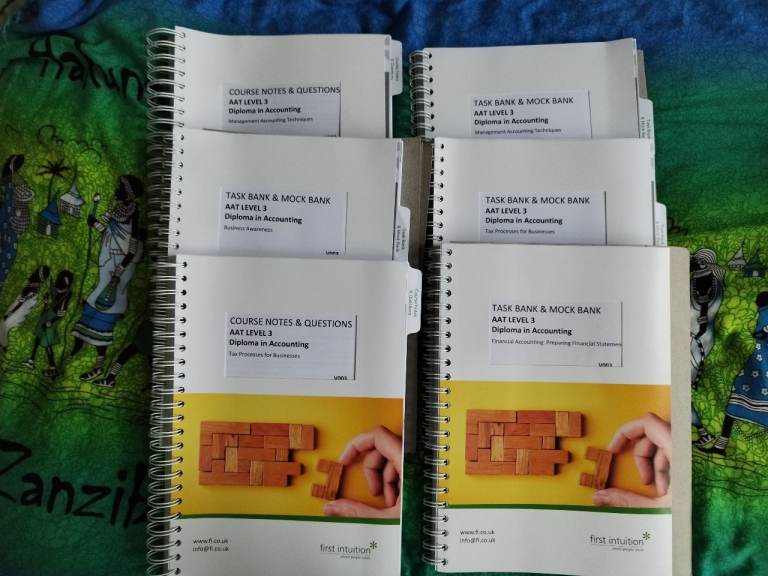Accounting books Level 3 First Intuition - ACCA, AAT, CGMA, CMI, ICAEW