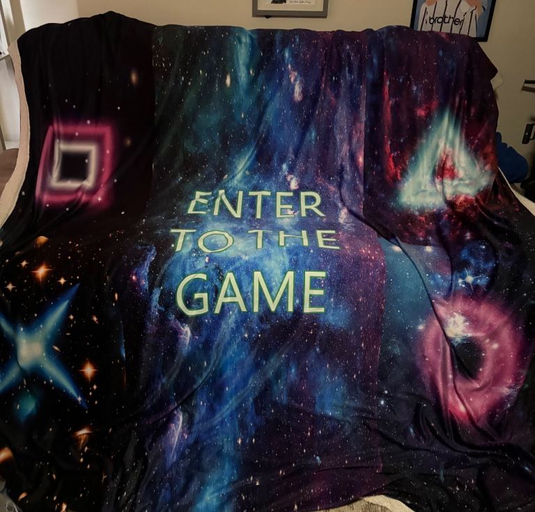 Large gaming blanket FREE