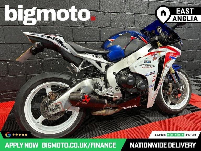 2012 12 HONDA CBR1000RR FIREBLADE FINANCE SPECIALISTS APPLY NOW