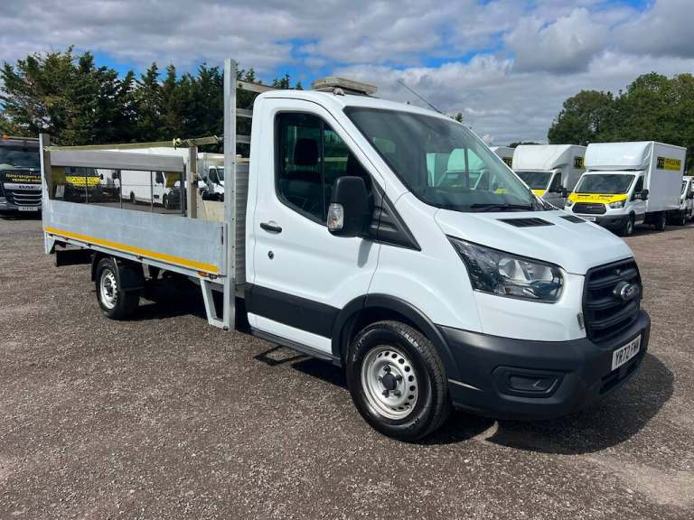 2022 Ford Transit 350 LEADER L3H1 DROPSIDE ECOBLUE WITH TAIL LIFT Dropside Diesel Manual