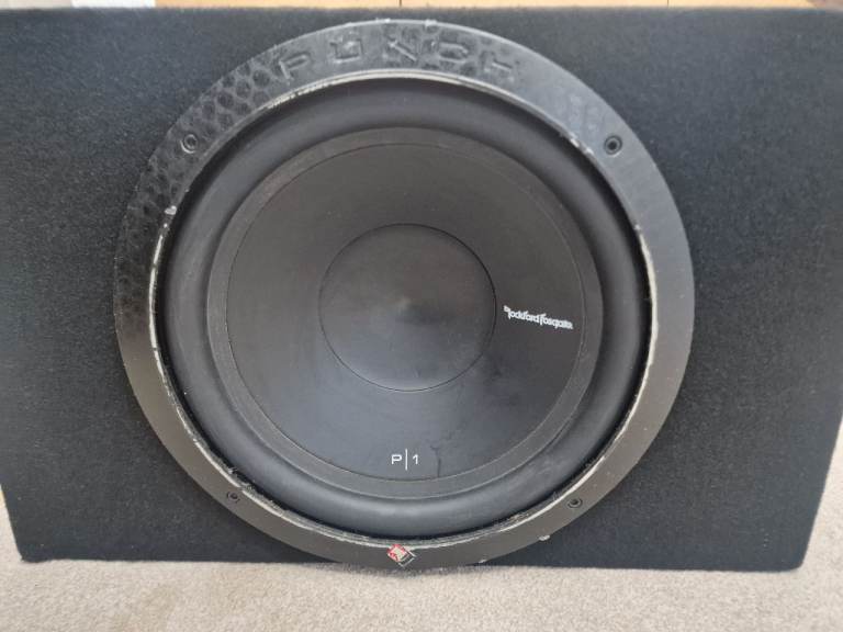12 INCH ROCKFORD FOSGATE SUBWOOFER MODEL P1