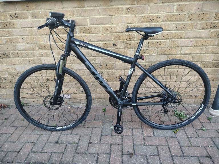 Mens Scott Sub Cross 50 Hybrid Bike Road and Trail Bicycle Medium