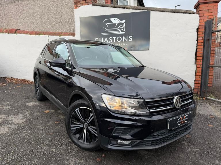 VOLKSWAGEN TIGUAN 2.0 TDI SE Navigation Black Auto Diesel 2018
