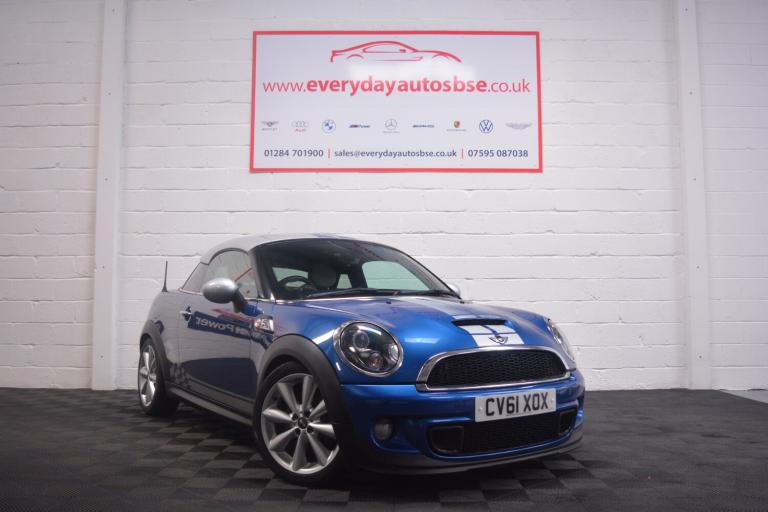 2011 MINI Coupe 1.6 Cooper S 3dr COUPE Petrol Manual