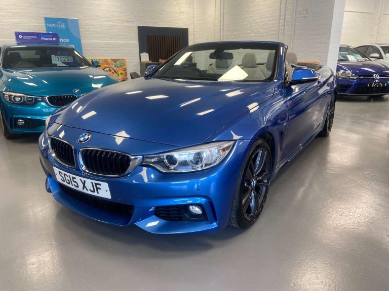 2015 BMW 4 Series 2.0 420d M Sport Auto 2dr Convertible Diesel Automatic