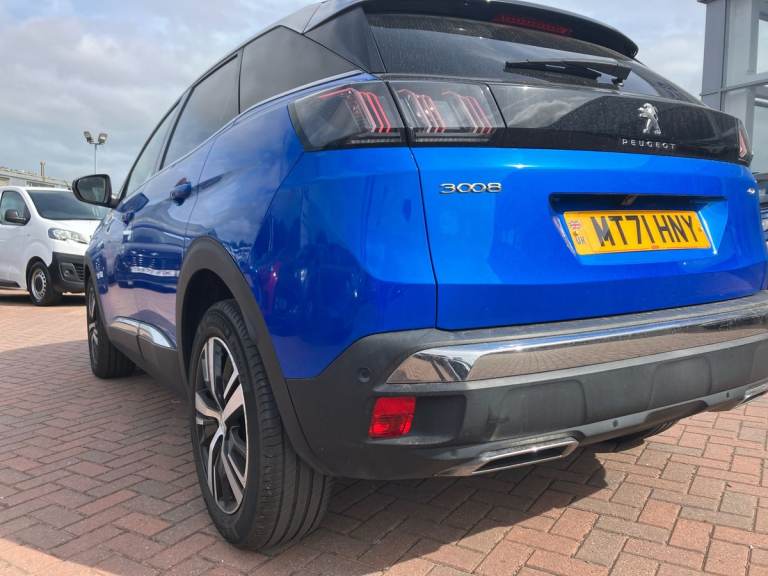 2022 Peugeot 3008 1.2 PureTech GT 5dr EAT8 HATCHBACK PETROL Automatic