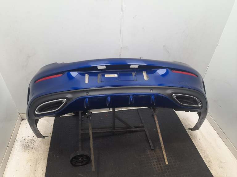Mercedes C Class Rear Bumper 2015-2018 Coupe Blue