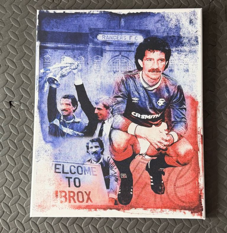 Rangers Football Club Canvas Prints – Excellent Condition