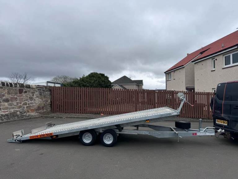 BRAND NEW NIEWIADOW SATURN TILT BED CAR TRANSPORTER 4,5M X 2,1M TWIN AXLE 2700KG