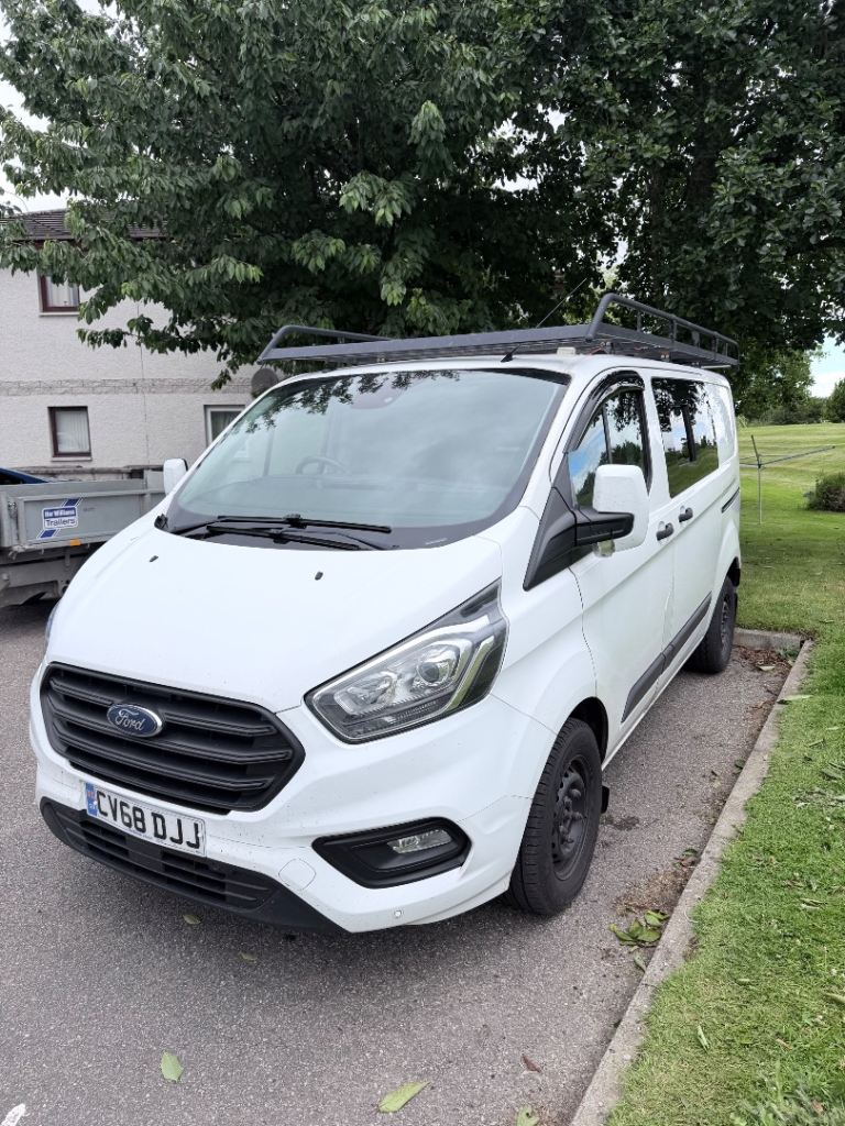 Ford, TRANSIT CUSTOM, Panel Van, 2018, Manual, 1996 (cc)