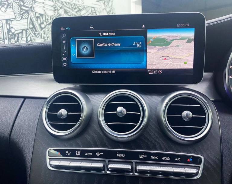 2018 Mercedes-Benz C Class 2.0 C300d AMG Line (Premium) Cabriolet 2dr Diesel G-Tronic+ Euro 6 (s/...