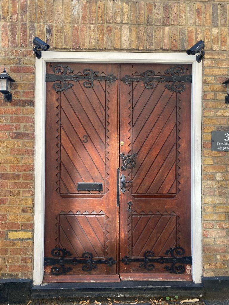 Solid Wooden Front Door