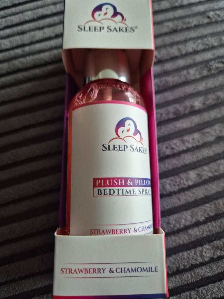 Plush and pillow bedtime spray 