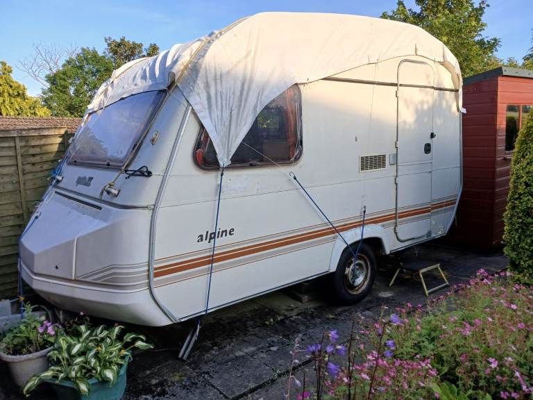 Sprite Alpine Excel caravan, 1987, 12 feet 