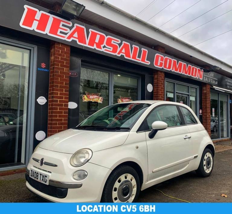 2008 08 FIAT 500 1.2 POP HATCHBACK 3DR PETROL MANUAL EURO 4 (69 BHP)