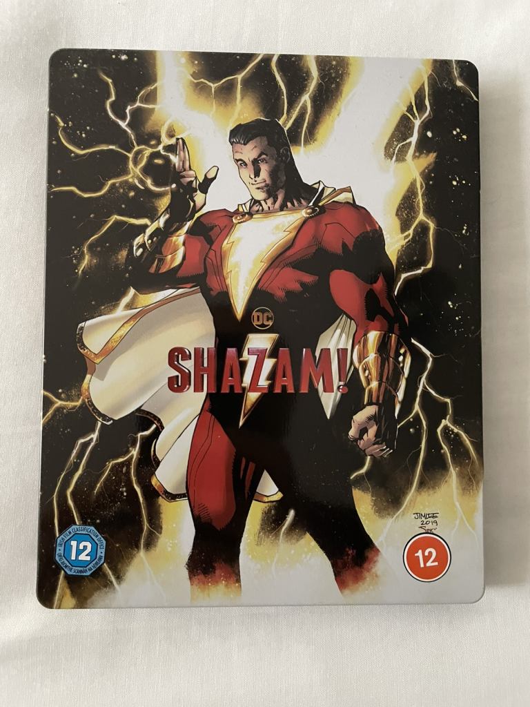 Shazam! Blu Ray Steelbook exclusive 