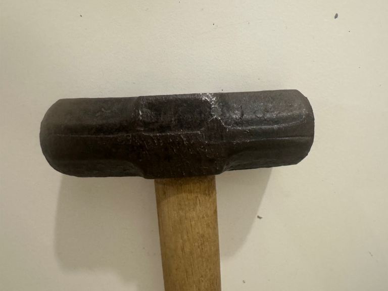 Sledge hammer 30 inch long solid wood handle 7 kg head like new , £5.00 ...