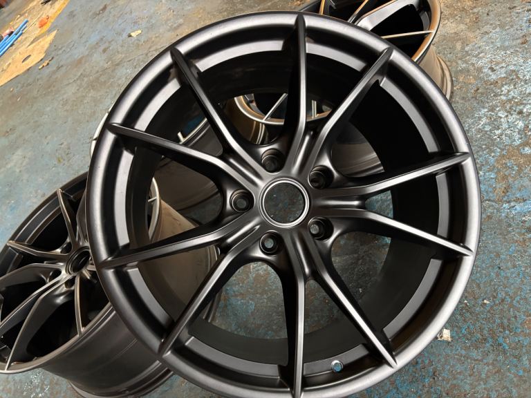 REFURBISHED 20” STAGGERED 8J 10J 5x130 GENUINE PORSCHE 982 ALLOYS BOXSTER CAYMAN 718 MODELS