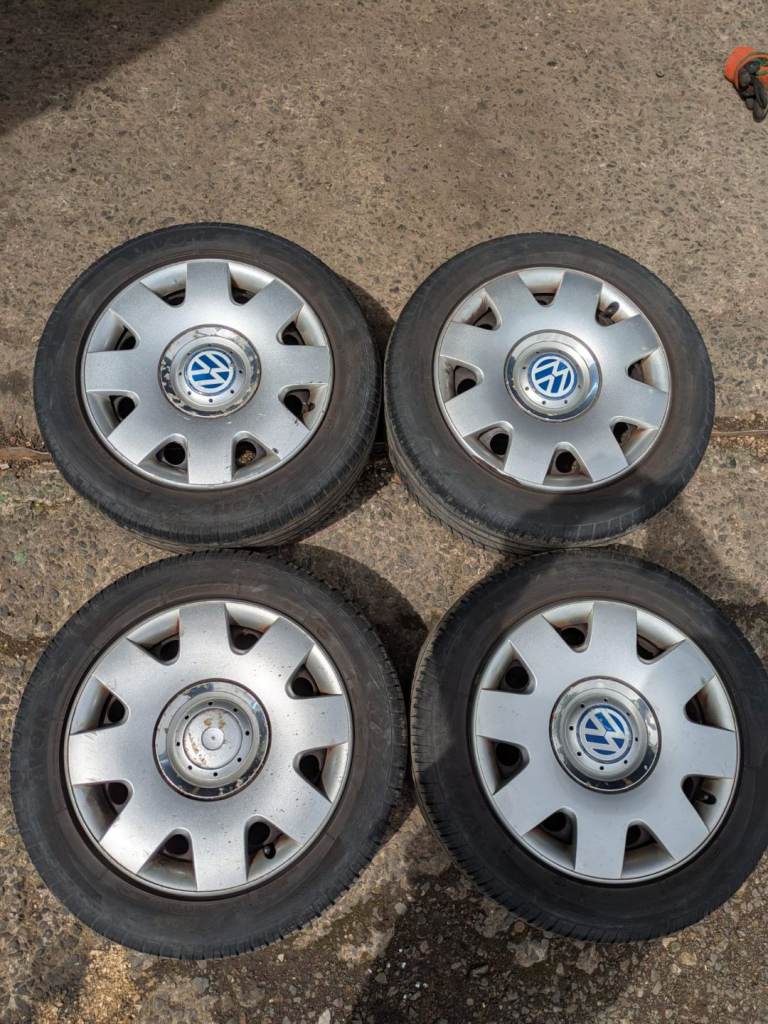 5x100 16" wheels with hubcaps