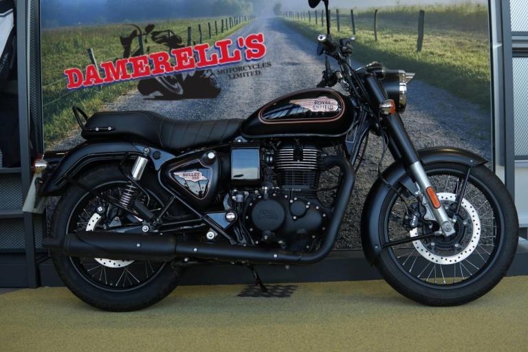 2024 ROYAL ENFIELD BULLET 350 BLACK MOTORCYCLE