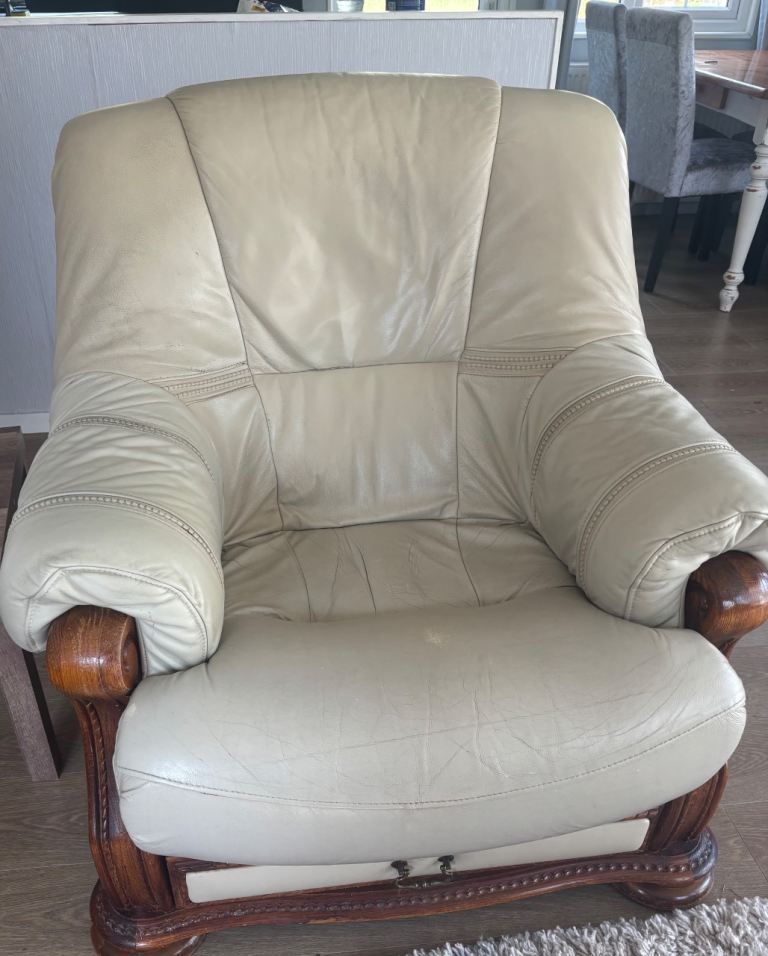 Sofa chair and stool 