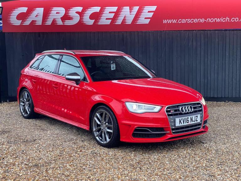 2016 Audi S3 2.0 TFSI Sportback quattro Euro 6 (s/s) 5dr (Nav) HATCHBACK Petrol Manual