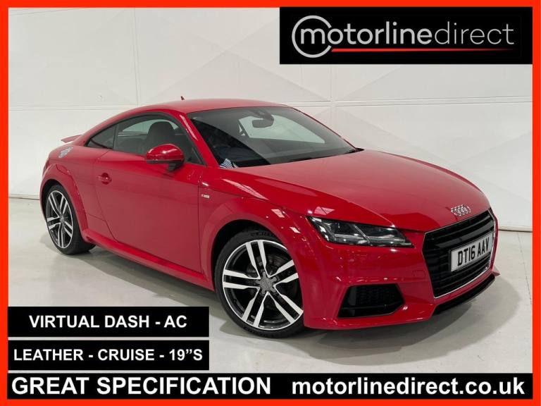 2016 Audi TT 2.0 TFSI S line Coupe 3dr Petrol Manual Euro 6 (s/s) (230 ps) Coupe Petrol Manual
