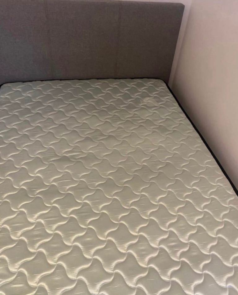 Double bed and mattress 