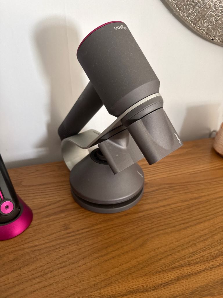 Dyson Supersonic Hair Dryer with Stand – Grey, Good Condition