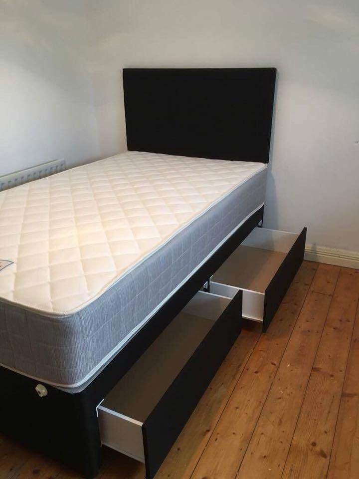 High Quality Divan beds || Single/double/King & Super King Sizes || 25% Flat OFF + Today Delivery