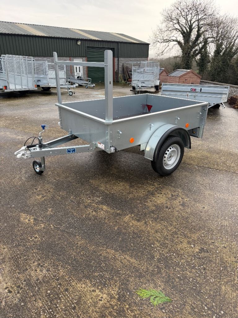 Car Trailer - Broniss - 6FTx4FT - Galvanised - 1 Years Warranty