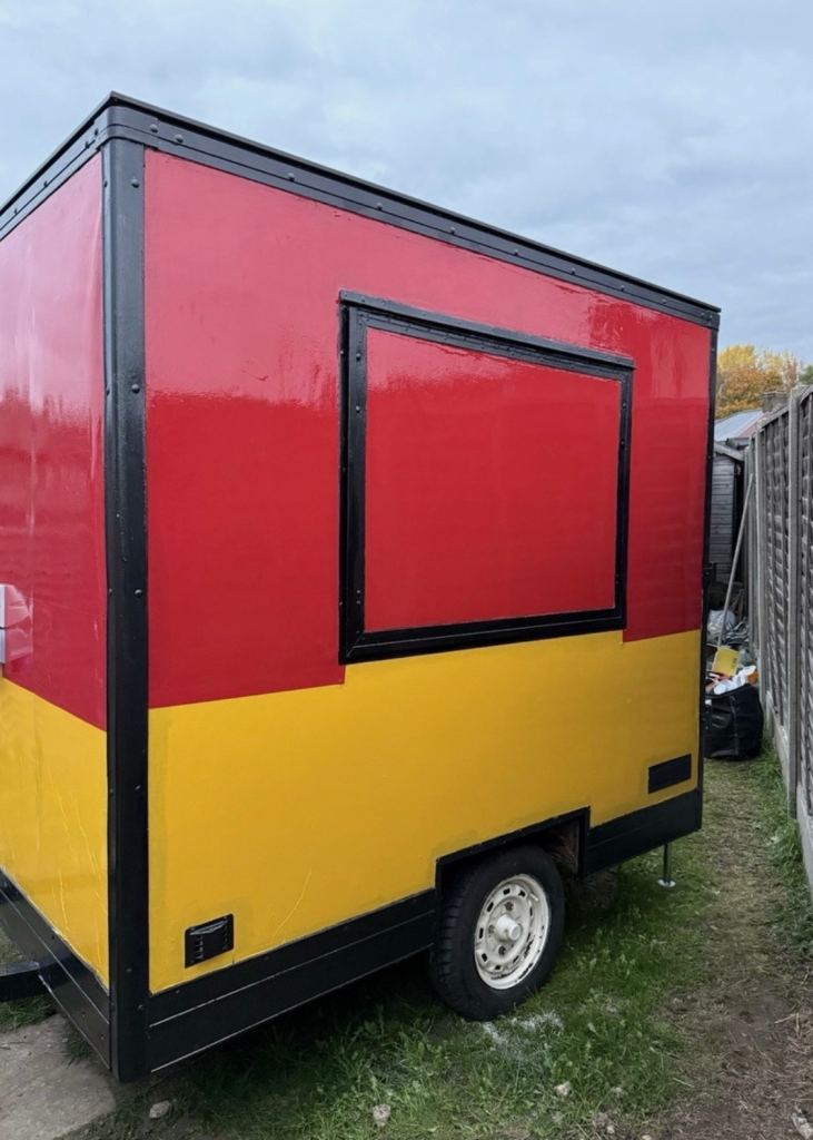 Catering trailer (food van, food truck, festival catering, trailer conversion, concession trailer)