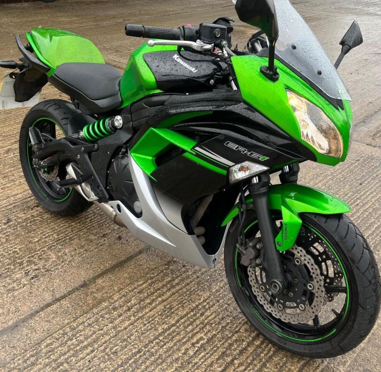 2016 66 KAWASAKI ER650F FGF ABS ER 650 F ER6F ER-6F GREEN SPORTS TOURER 16k