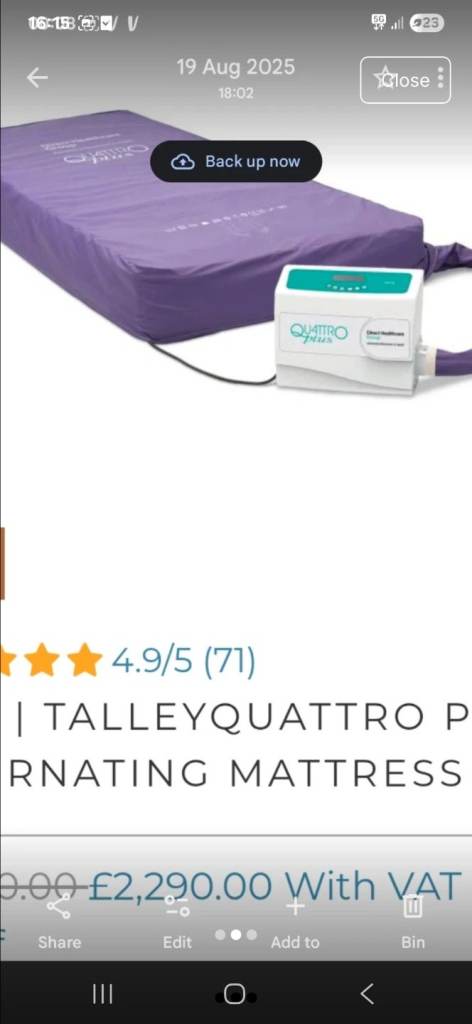 Massage mattress 