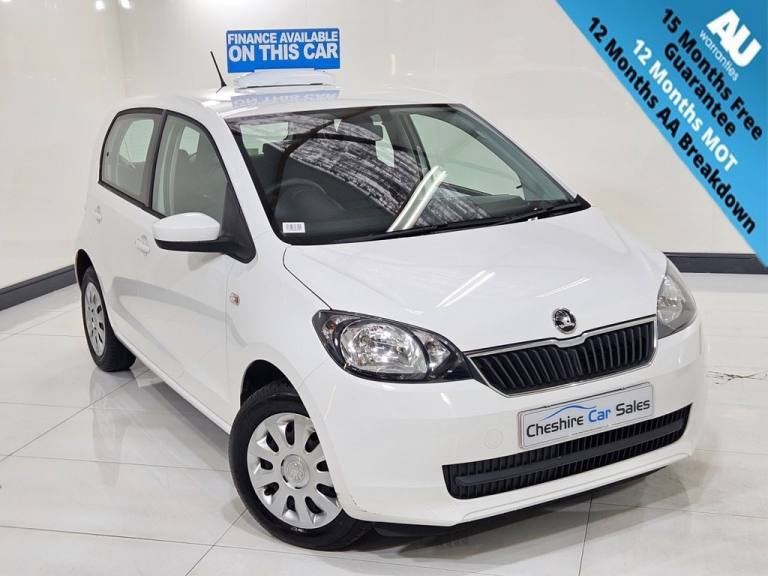 2015 65 SKODA CITIGO 1.0 MPI SE HATCHBACK 5DR PETROL MANUAL EURO 6 (60 PS)