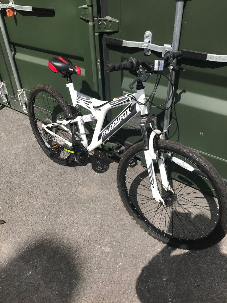 Muddyfox Mountain Bike – White, Good Condition