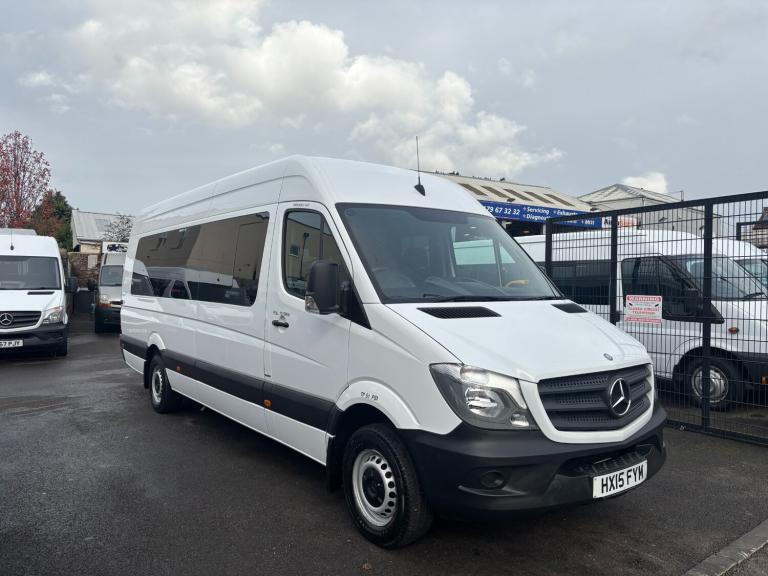 2015 Mercedes-Benz Sprinter 3.5t BlueEFFICIENCY L4 High Roof MINIBUS HYDRAULIC DISABLE LIFT  Whee...