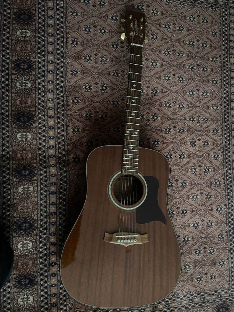 Acoustic guitar: Tanglewood All solid mahogany TW15ASM