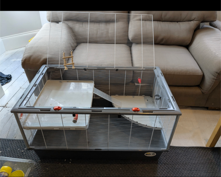 Hamster/guinea pig /small gerbil cage 2 levels
