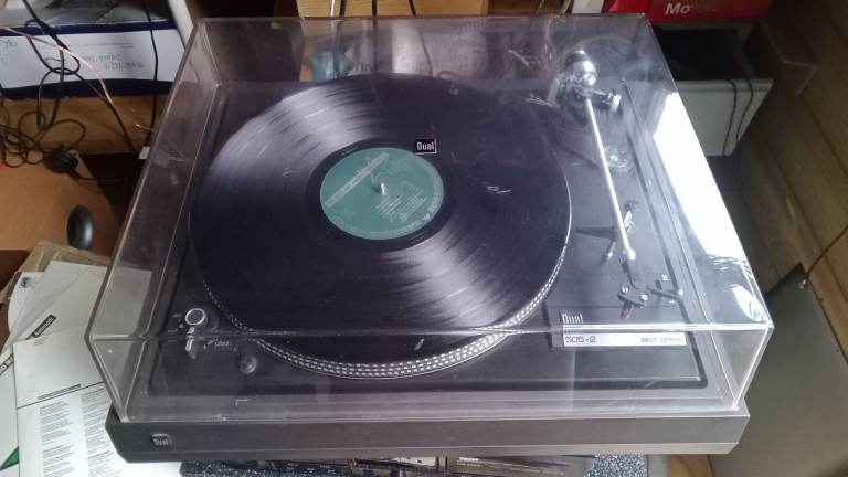 Classic Dual CS 505-2 hifi turntable with OM10 stylus