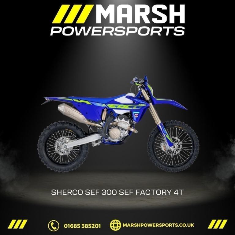 Sherco 300 SEF Factory 4t 2026 - Sherco Main Dealer - NOW REDUCED! 