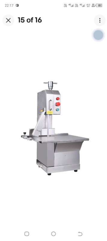 Butchers bone saw machine automatic electric YF-210 band saw 