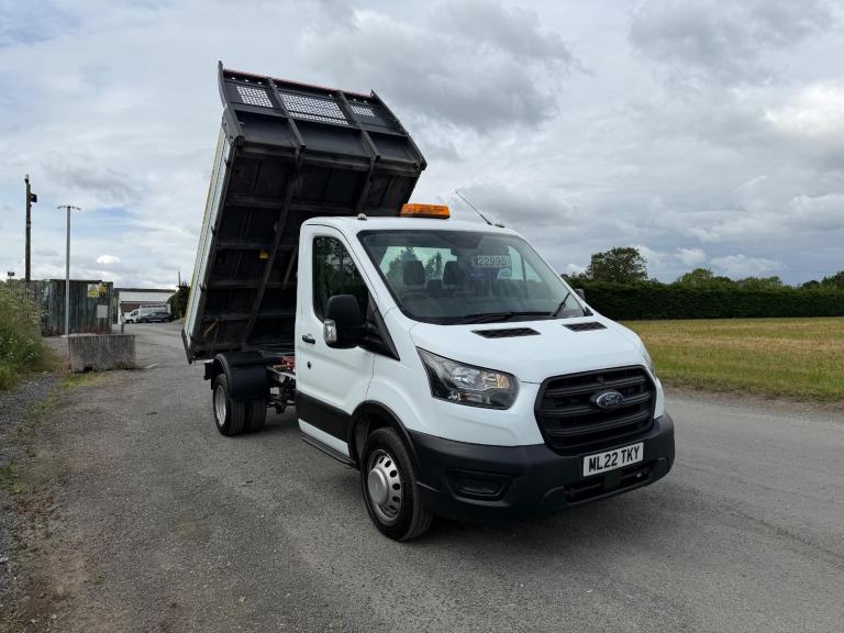 Ford Transit 2.0 350 EcoBlue HD Leader tipper Aircon apple car play  ... 2022/22