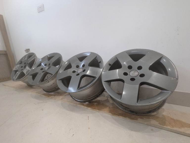 17" Audi TT comp Gun grey 5x112 Alloy wheels for sale, fit most Audi,Vw,Seat,Skoda models
