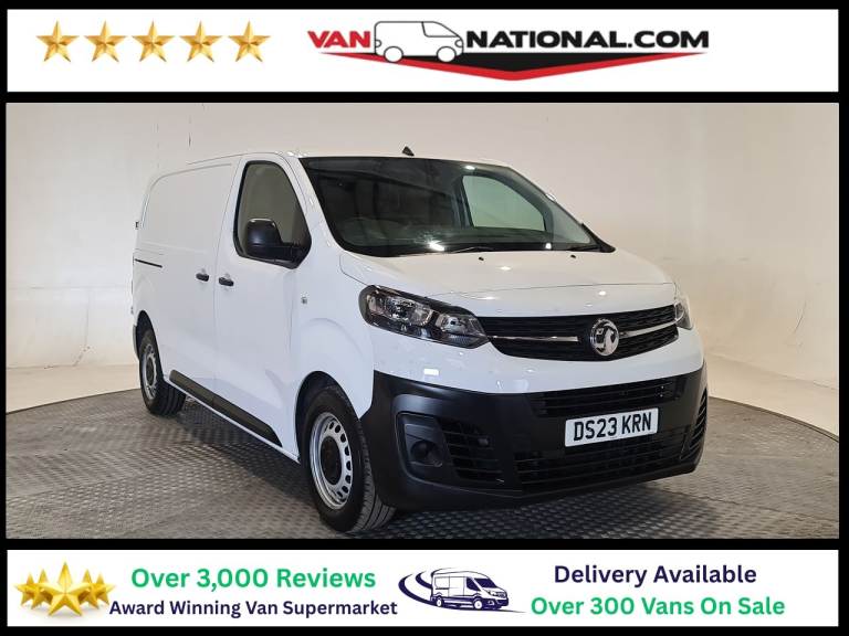 2023 Vauxhall Vivaro 1.5 TURBO D 2900 PRIME L1 H1 100 BHP SWB Panel Van Diesel Manual