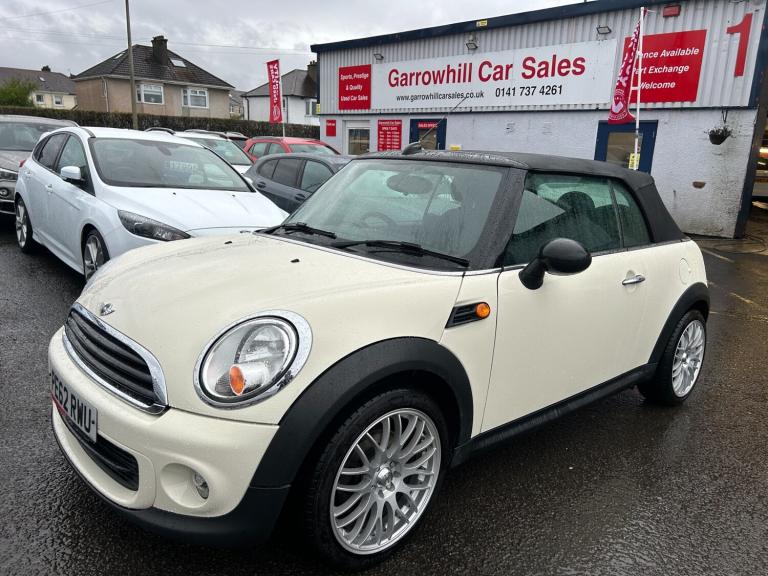 2012 MINI Convertible 1.6 One 2dr CONVERTIBLE Petrol Manual