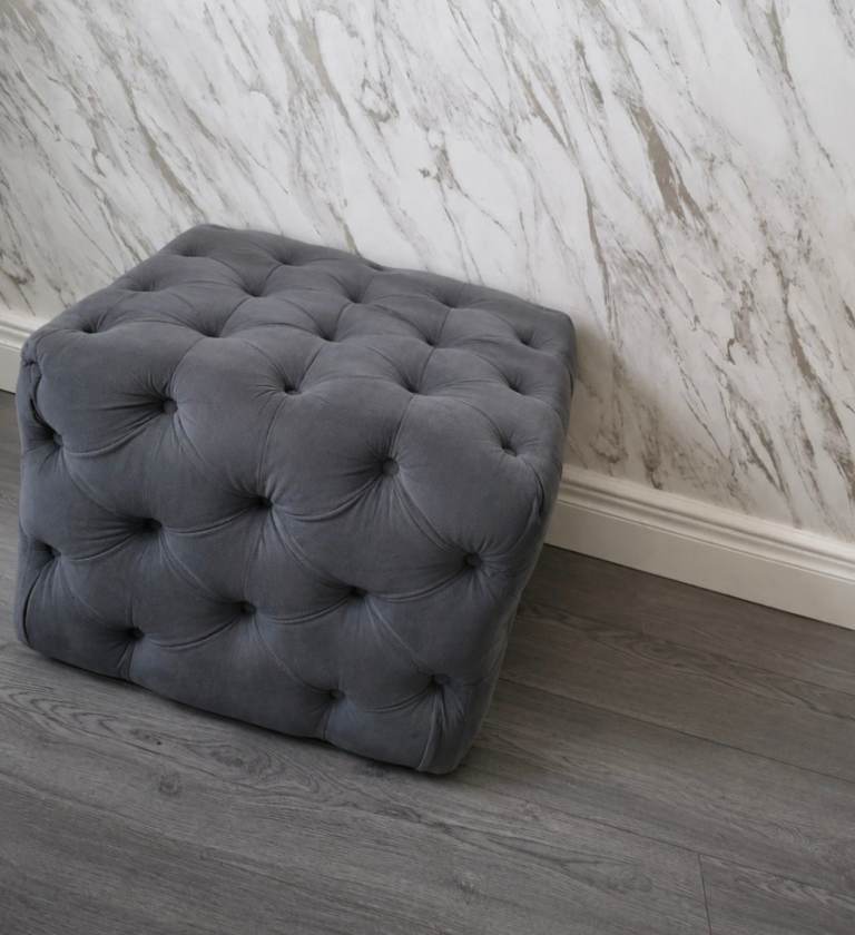 Chesterfield footstool 