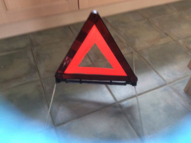 Car Safety Warning Triangle 