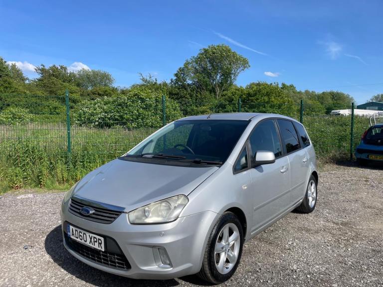 FORD C-MAX 1.6 ZETEC 60 REG SILVER 5 DOOR MPV MOT NOVEMBER 28TH 2026 SERVICE HISTORY 40+MPG