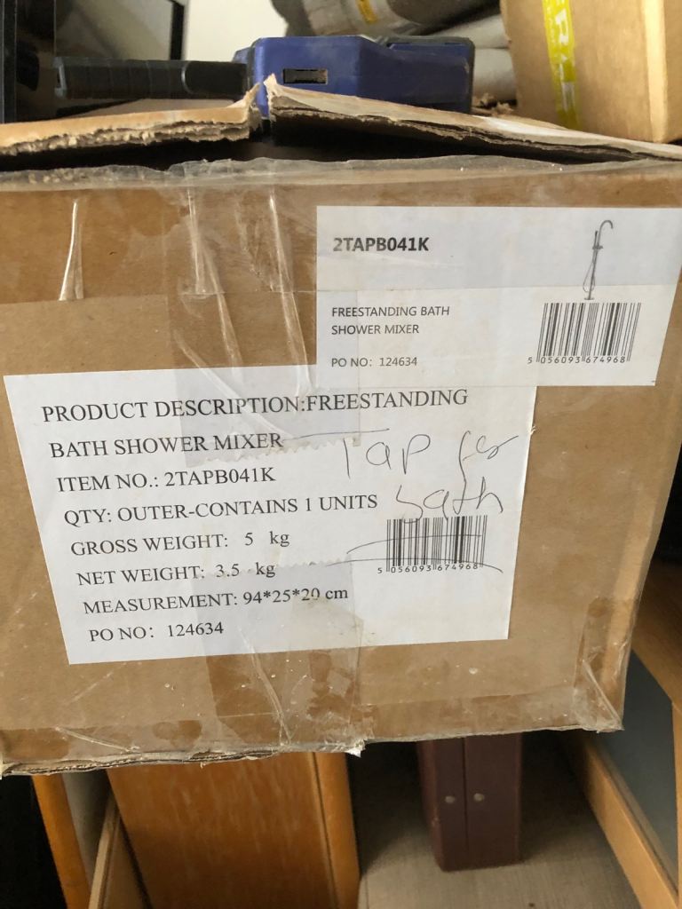 image for Stand alone bath tap and shower mixer